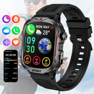 Strong Flashlight Smartwatch
